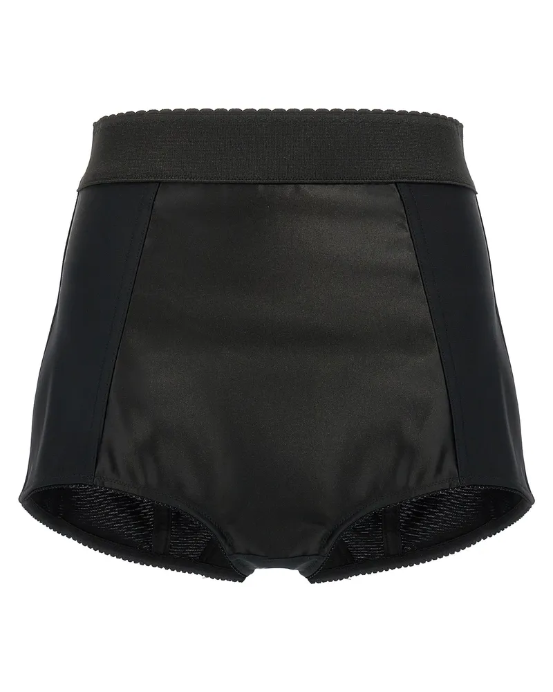 Dolce & Gabbana Satin Culottes Black
