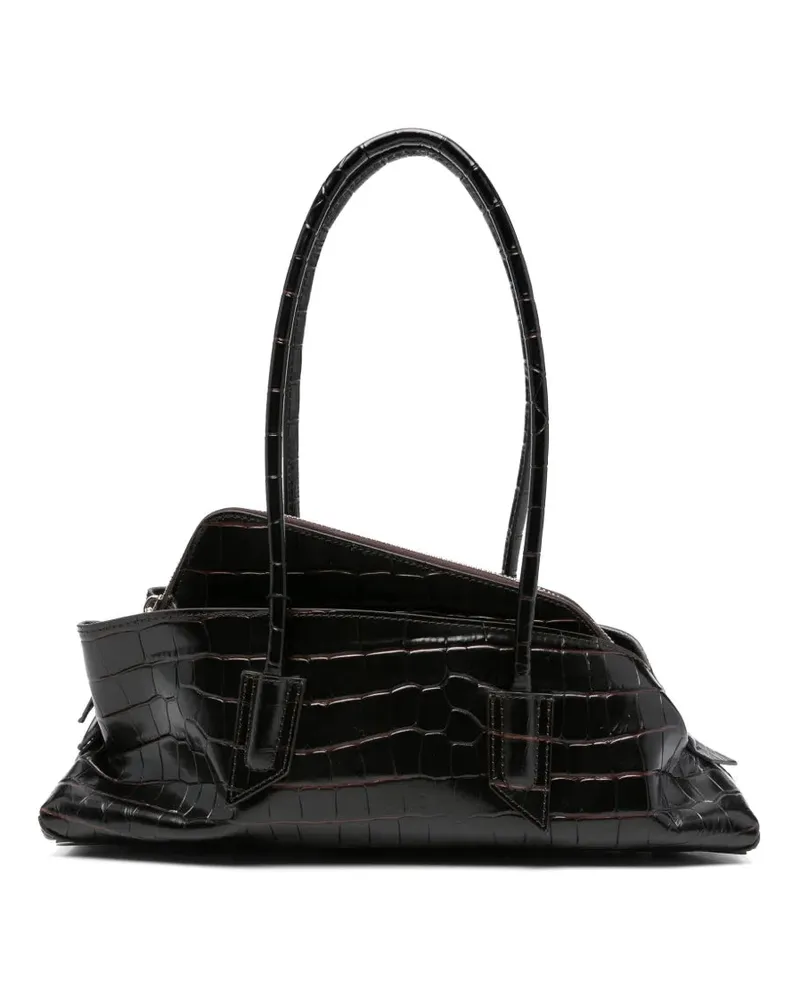 ATTICO Der Attico La Passeggiata Small Tote Bag 207coffee