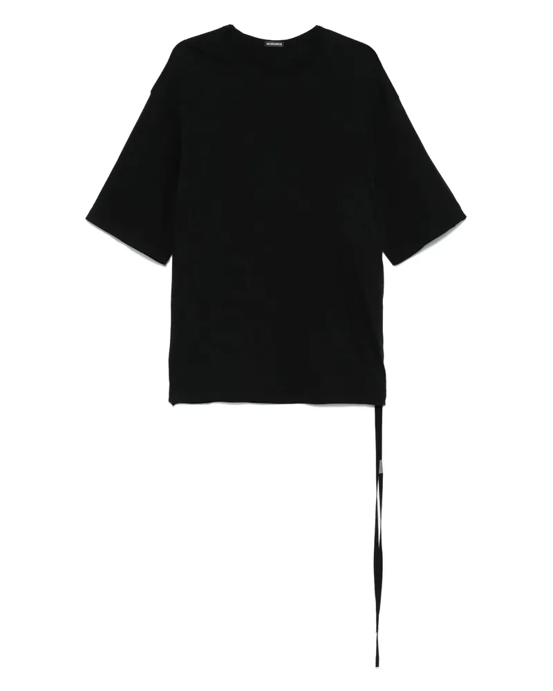 Ann Demeulemeester Ann Demeulemester Aga High Comfort Fit T -Shirt mit "SS25 Der Dialog eines anderen Tages" Druck 