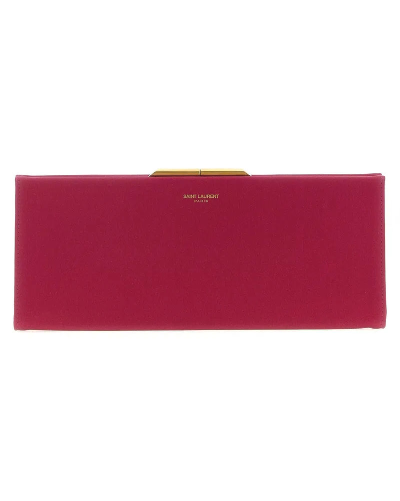 Saint Laurent Midnight Piccola“-Clutch Fuchsia
