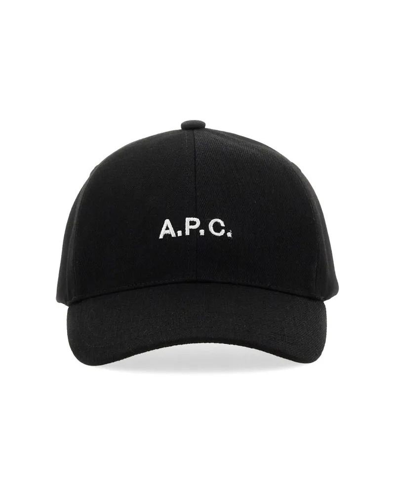 A.P.C. Charlie" Baseballhut Black