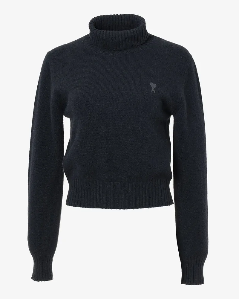 AMI Paris Pullover schwarz Black