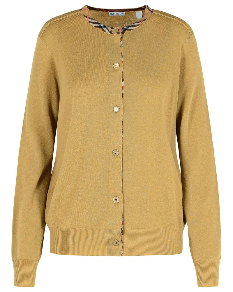 Burberry Beige Wollpullover Beige