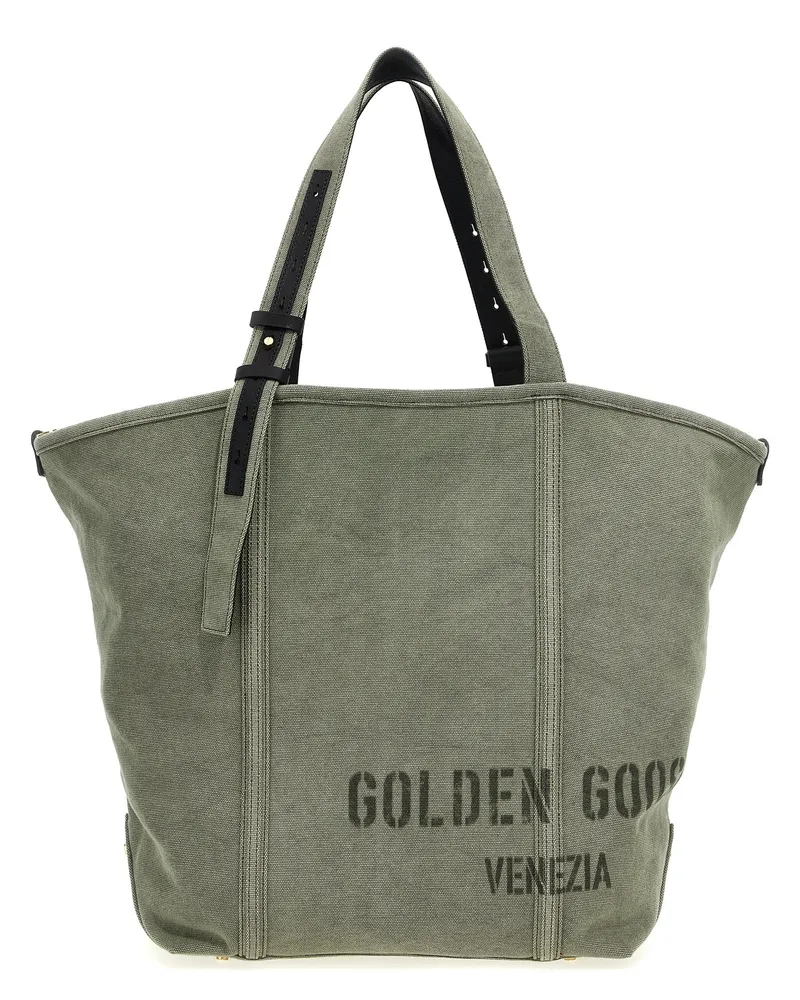 Golden Goose 24 .7 'Einkaufstasche Gray