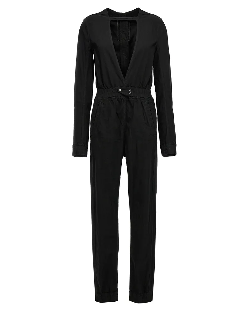 DRKSHDW by Rick Owens Eclipse Bodybag' ein langer Bodysuit Schwarz