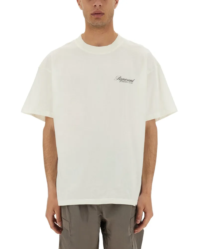 REPRESENT Repräsentiert Owners Club Drehbuch" T -Shirt White