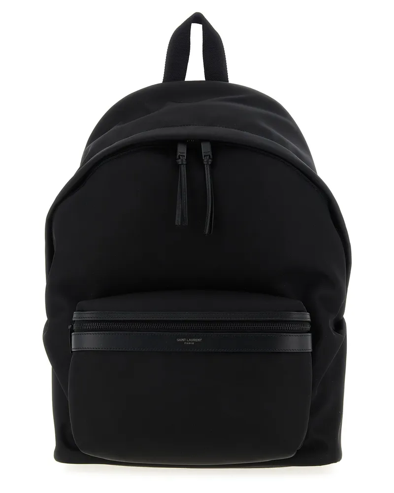 Saint Laurent City“ Rucksack Black