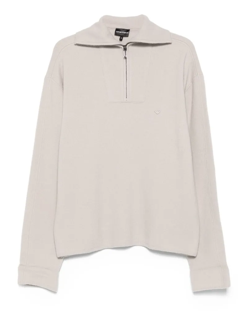 Emporio Armani Wollschildkrötenhalsspringer Grey