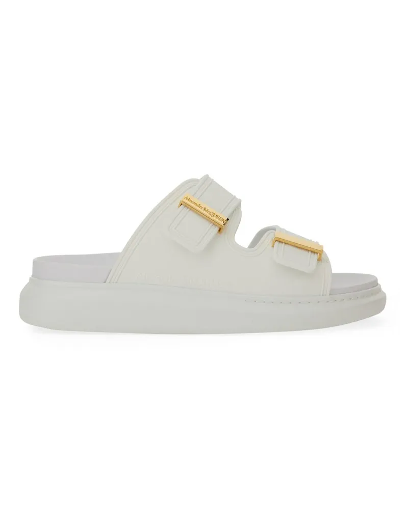 Alexander McQueen Alexander MC Queen übergroße Hybridsandale übergroß Ivory