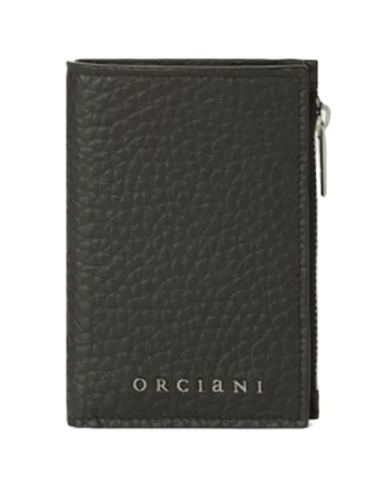 Orciani Brieftaschen schwarz Black