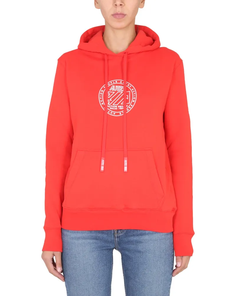AUTRY Hoodie Red