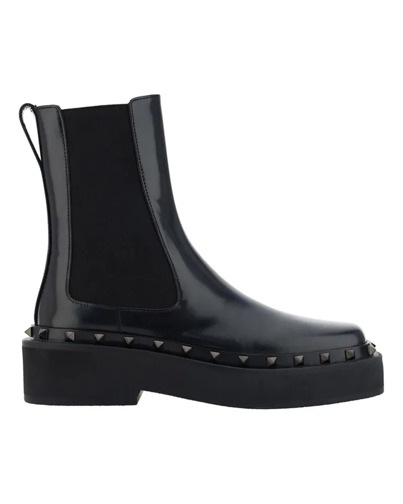 Valentino Garavani Valentino Garavani Rockstud M Way Stiefel Schwarz