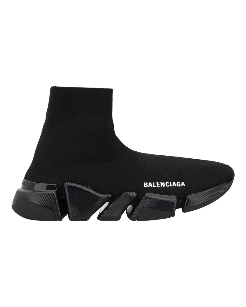 Balenciaga Speed ​​2,0 Turnschuhe Black