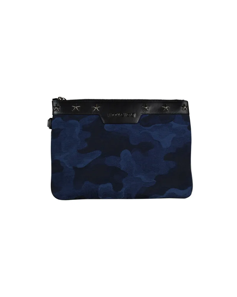 Jimmy Choo Derek Clutch -Tasche Blue