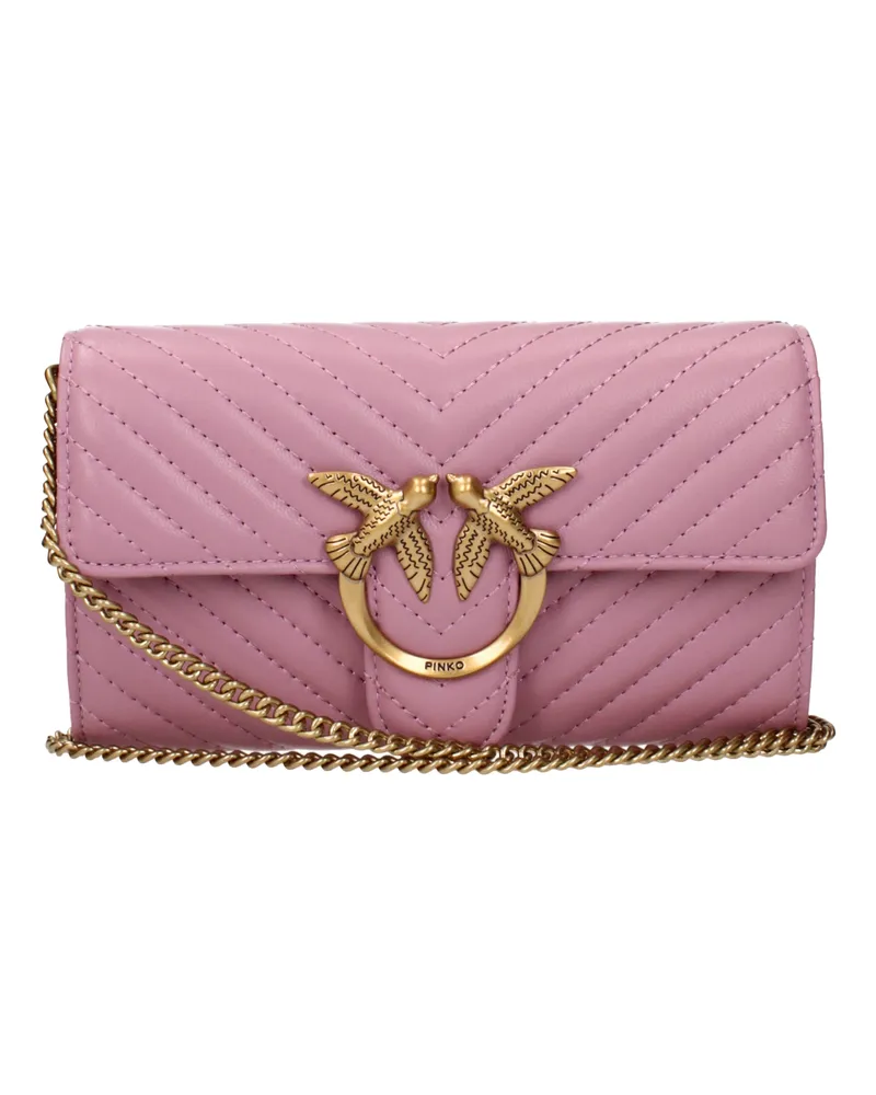 Pinko Love One Damens Handtasche Rosa/Flieder -