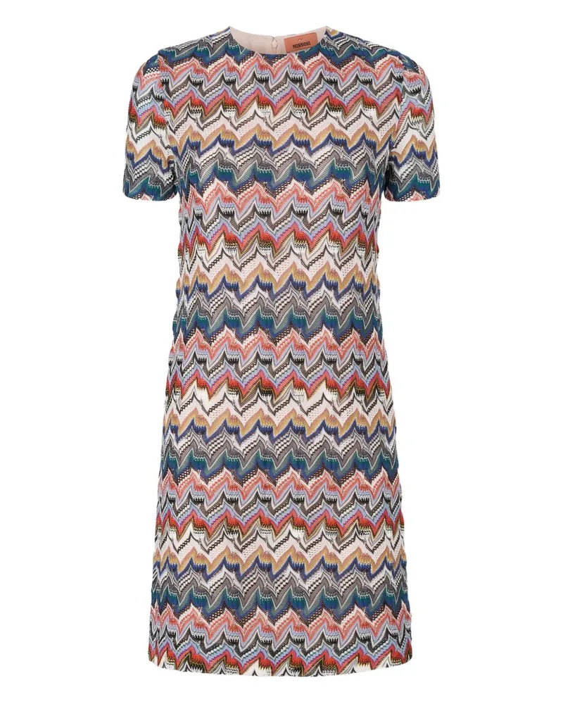 Missoni Wolle Mischkleid Multicolour