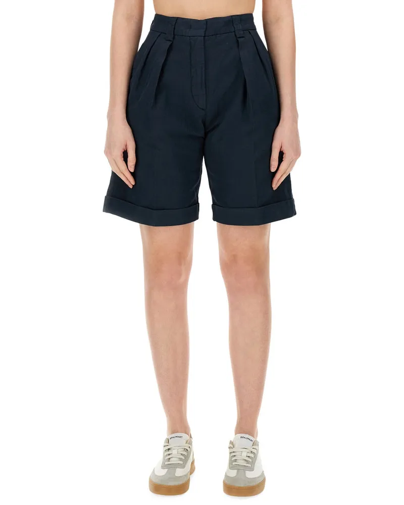 ASPESI Baumwollshorts Blue