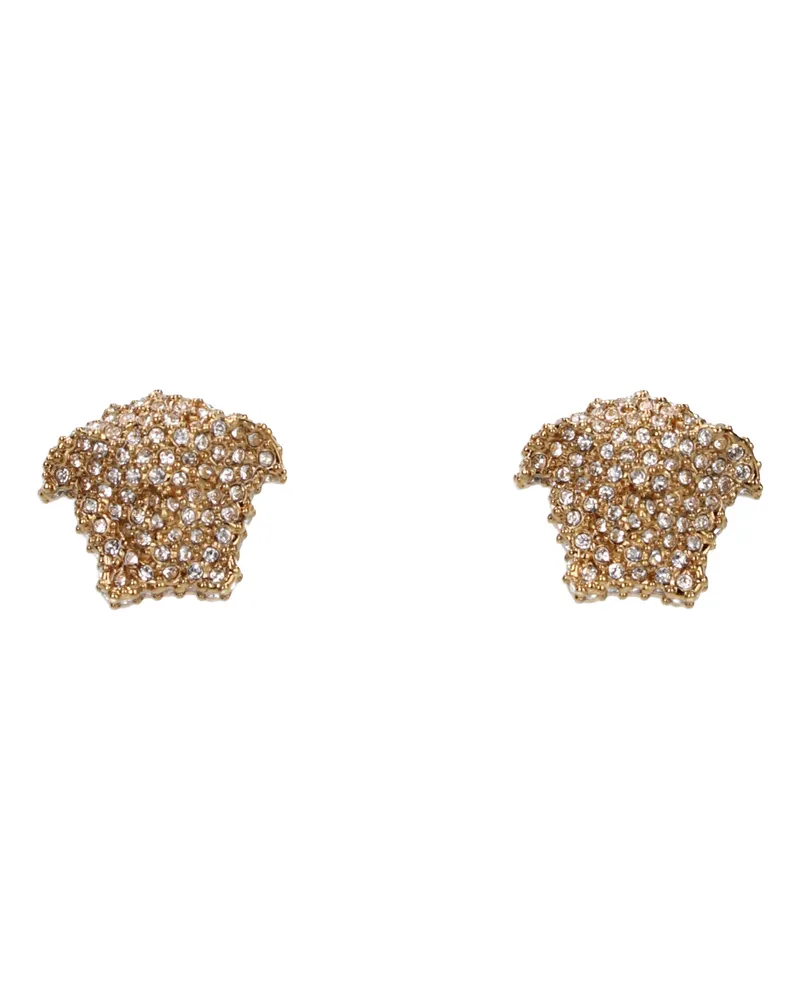 Versace Ohrringe Männer Messing Gold -