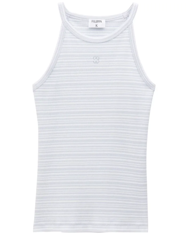 Filippa K gestreiftes Tanktop Grey
