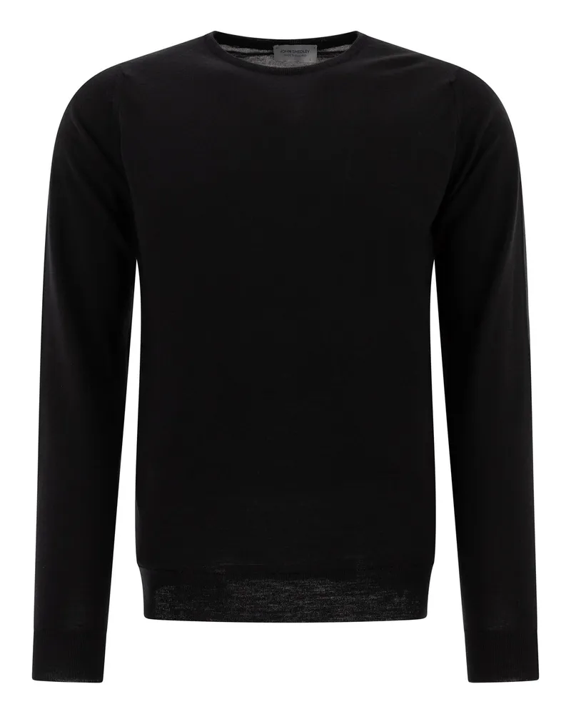 John Smedley Lundy" Pullover Black