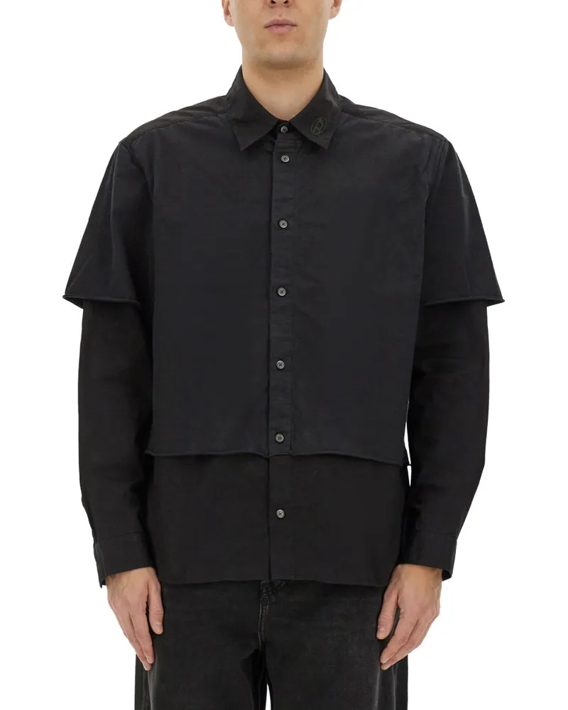 Diesel S Gaston O -Hemd Black