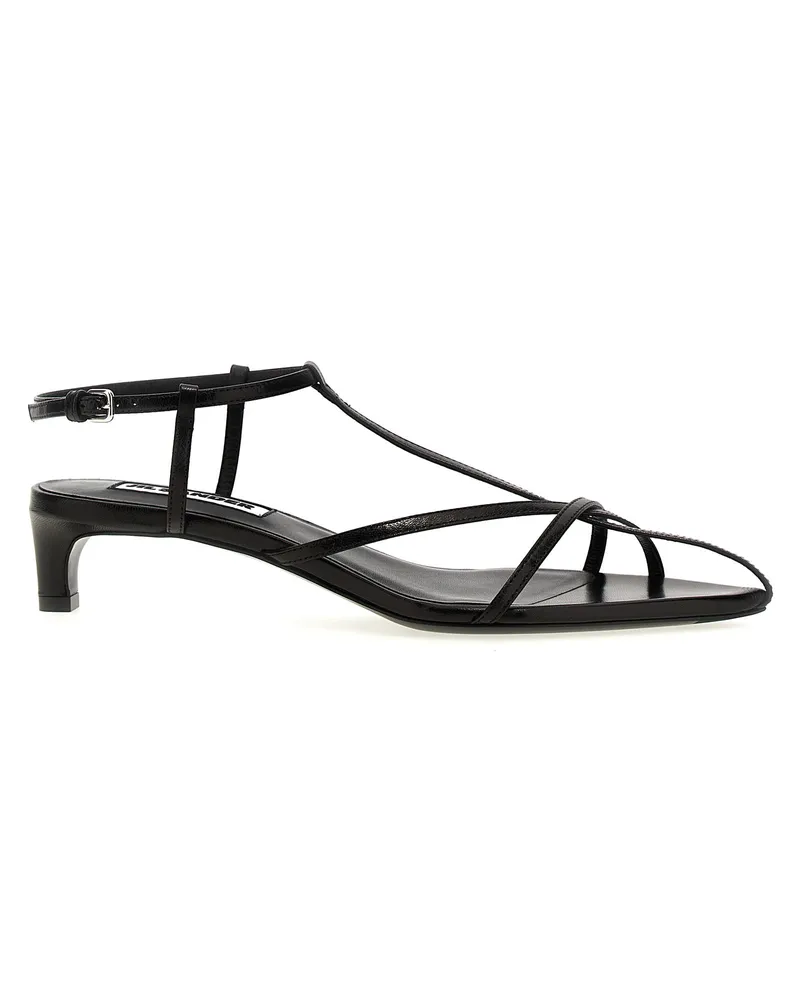 Jil Sander New Tripon 2' Sandalen Black