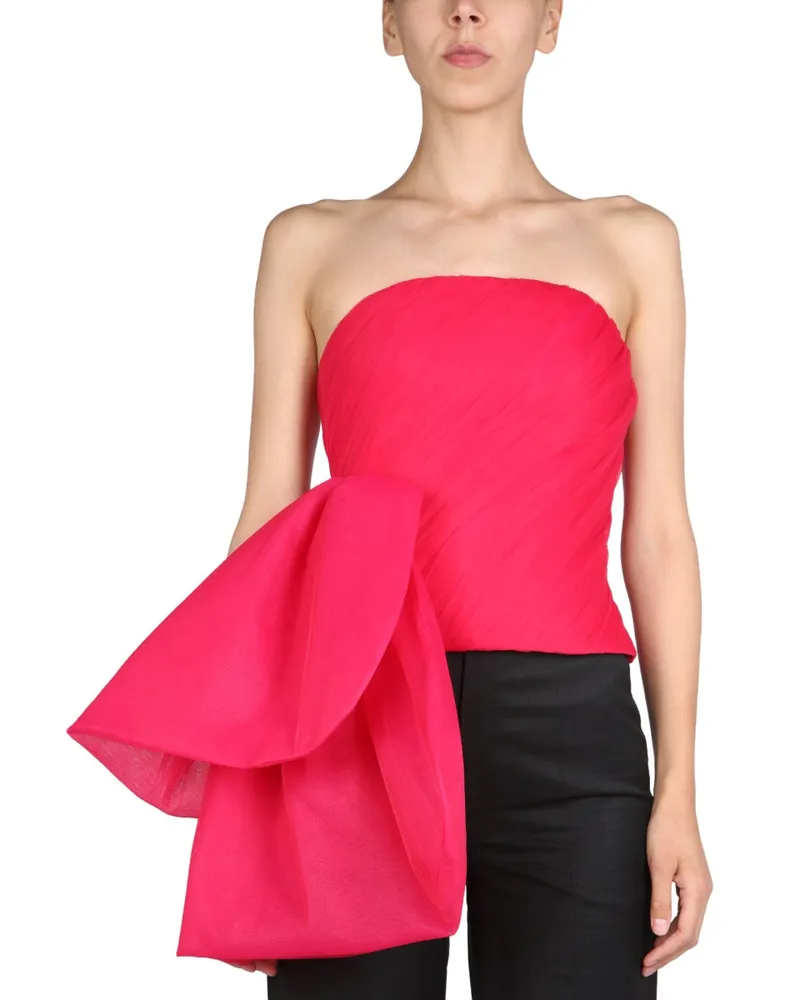 ANOUKI Bow Top Fuchsia