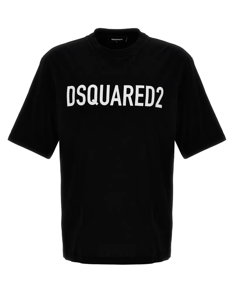 Dsquared2 Logo Print T -Shirt White