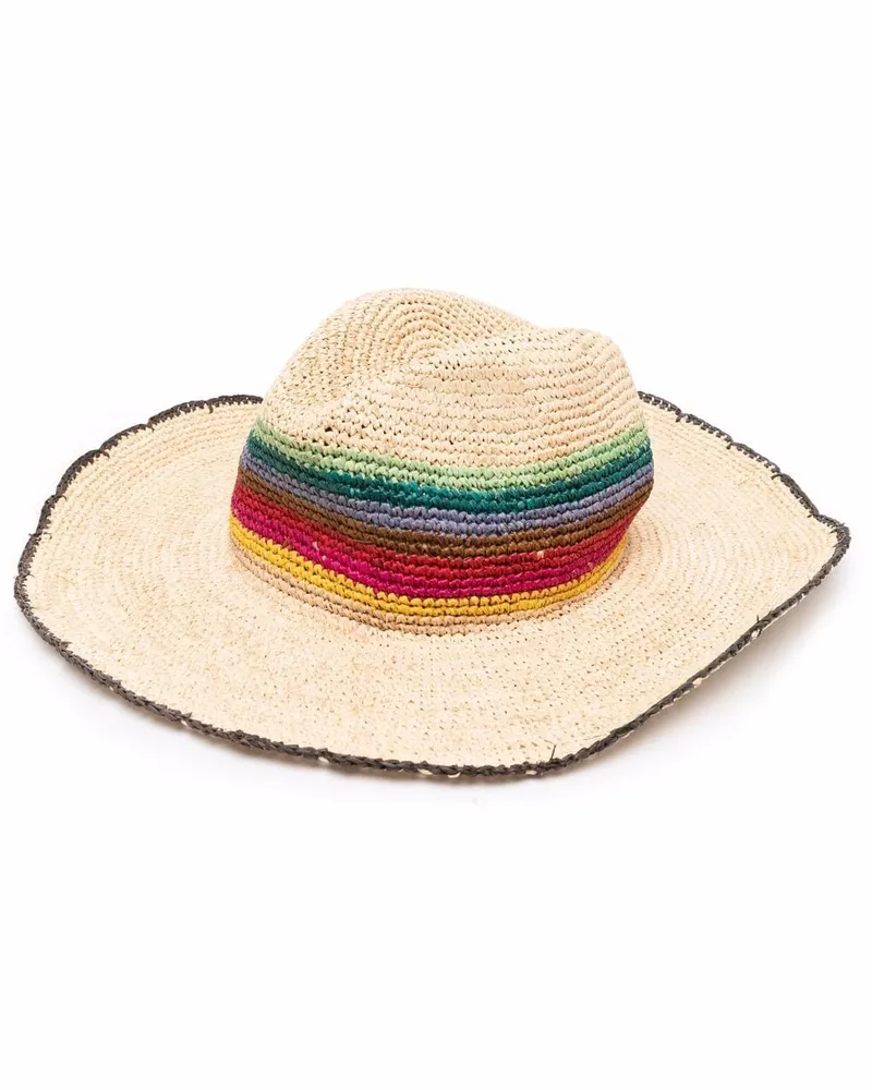 Paul Smith Strohhacke Hut Beige