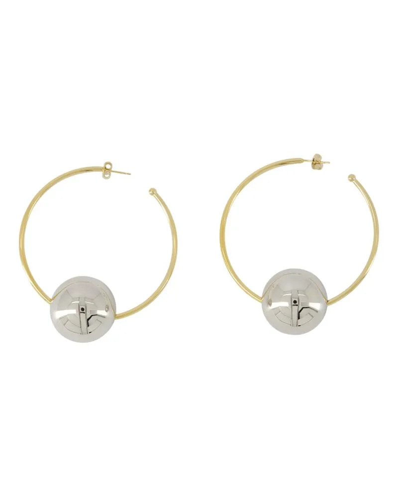Isabel Marant Hoops Ga Ohrringe  Metall Gold Gold