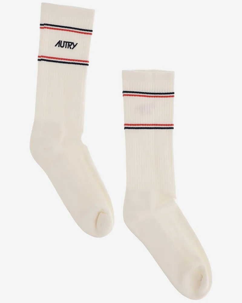AUTRY Autry X Maison Kitsuné Socken White