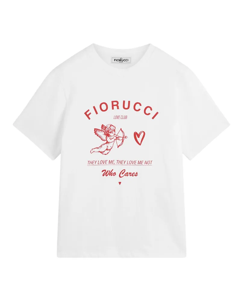 Fiorucci T -Shirts und Polos weiß White