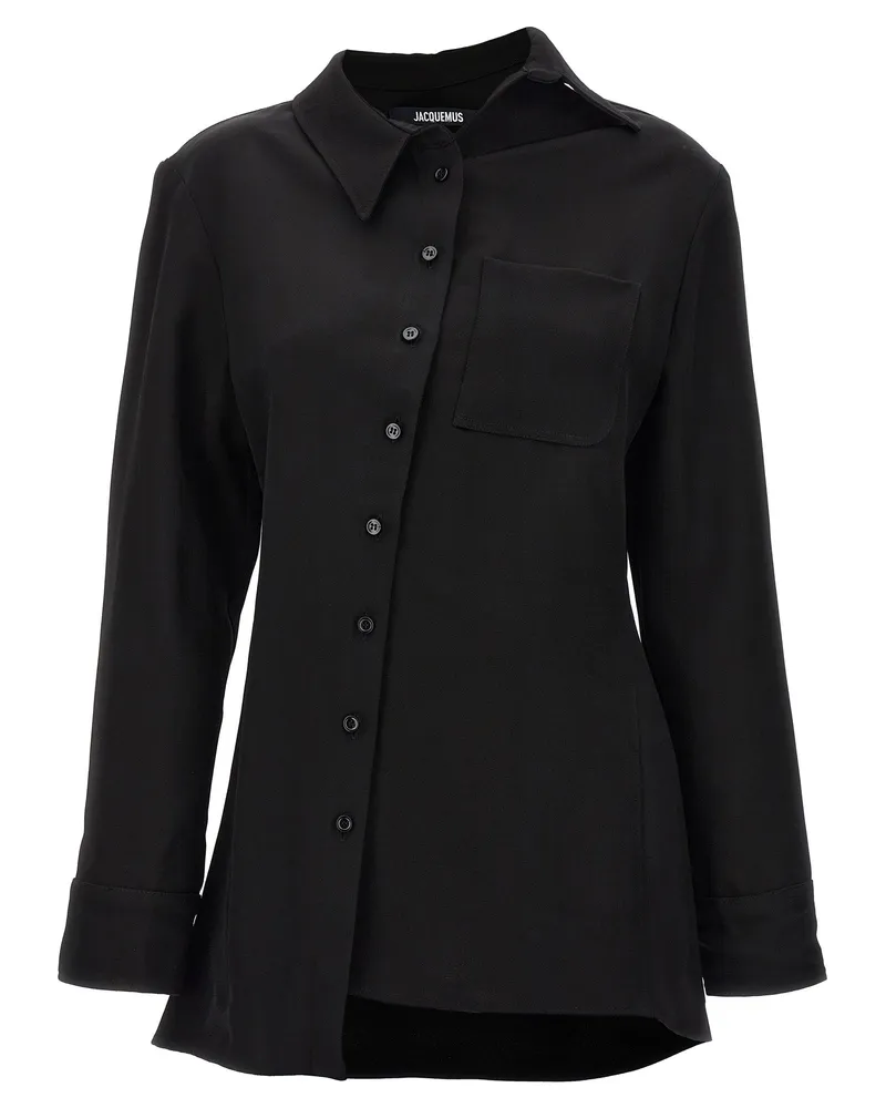 Jacquemus La Chemise Pablo' Hemd Black