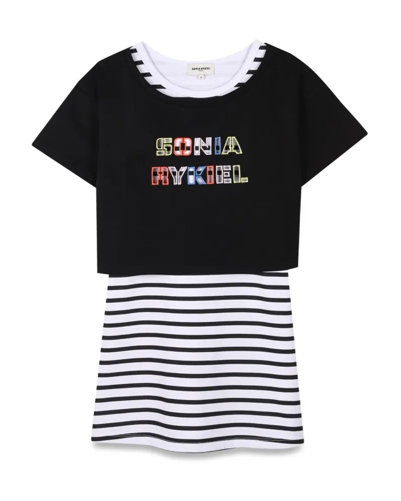 Sonia Rykiel T -Shirt mit Kleiderset Black