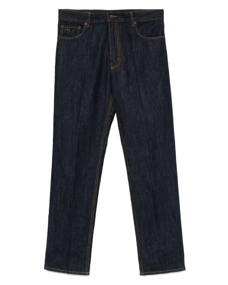 Emporio Armani Denim Cotton Jeans Blue