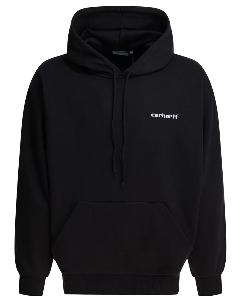 Carhartt WIP Caps Sweat“ Kapuzenpullover Black
