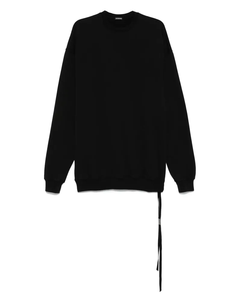 Ann Demeulemeester Ann Demeulemester Femi High Comfort Crew Crew Neck -Pullover mit "ewigen Rosen" Druck 