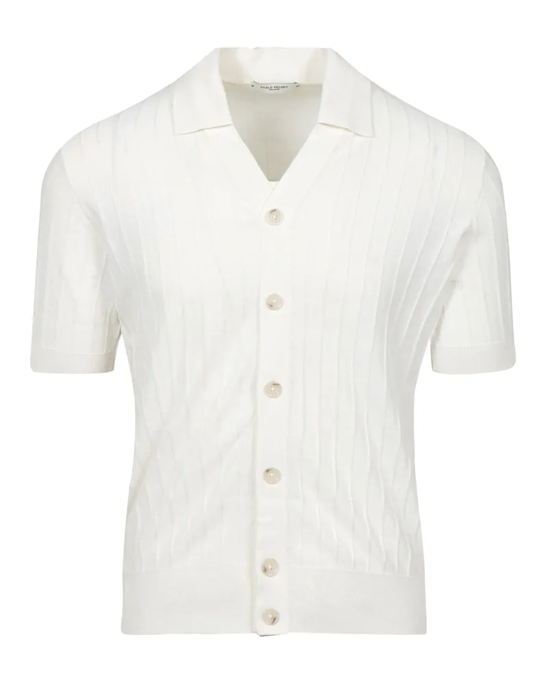 Paolo Pecora Milano Hemden weiß White
