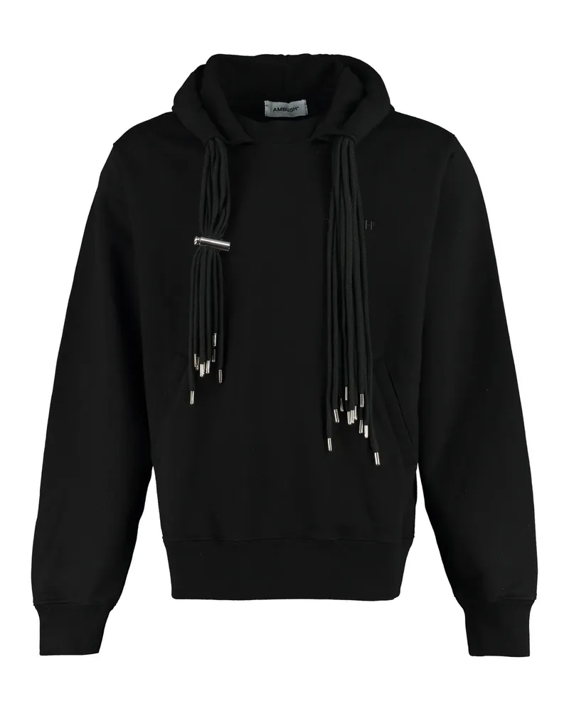 AMBUSH Hinterhalt Logo mit Kapuze -Sweatshirt Black