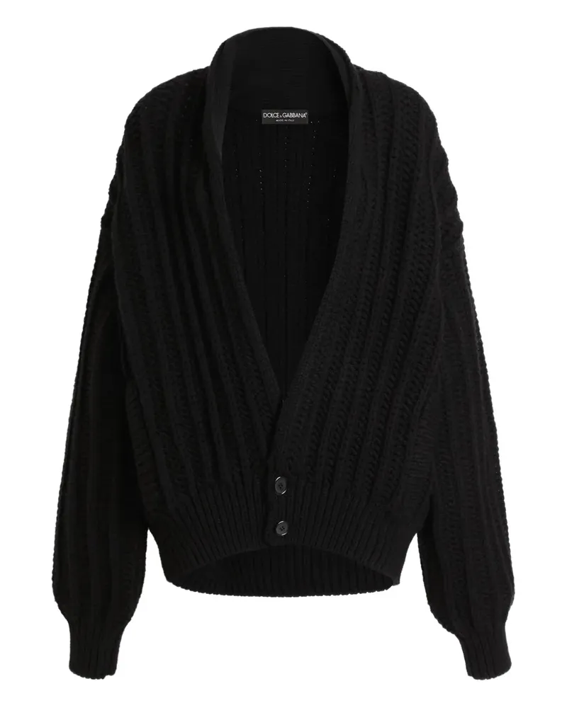 Dolce & Gabbana Rippen -Strickjacke N0000