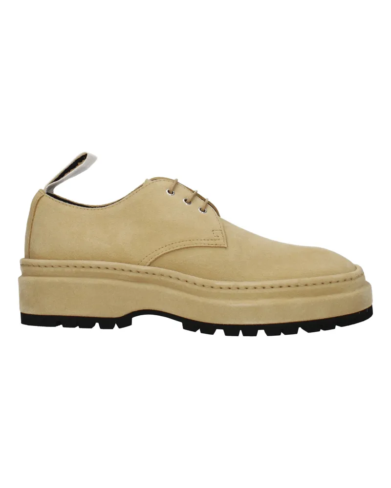 Jacquemus Derby Männer Wildleder Beige/Licht Beige -