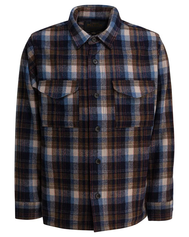 Filson Overshirt-Jacke aus Wolle Brown