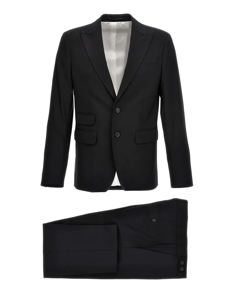 Dsquared2 Wollanzug Black