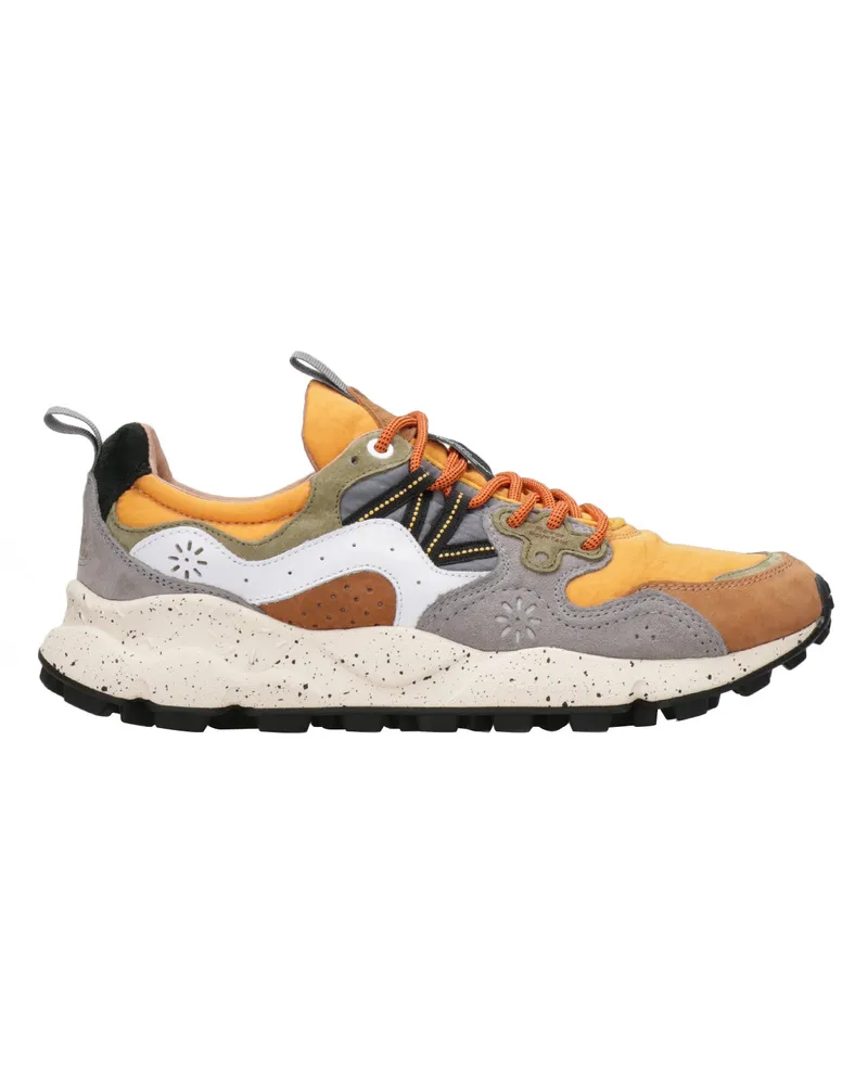 Flower MOUNTAIN Sneakers Marrone+arancio
