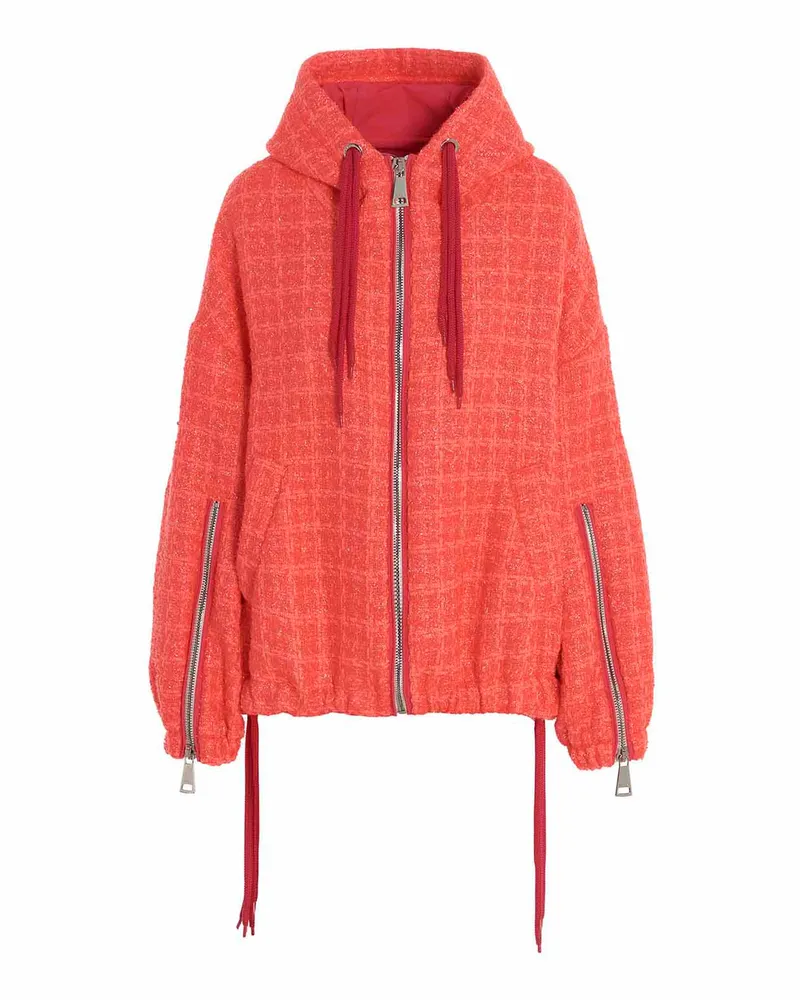 KHRISJOY Chris Windbreaker Tweed' Jacke Fuchsie