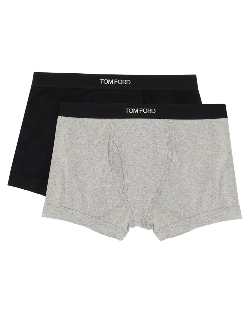 Tom Ford Bi Pack Boxer Black