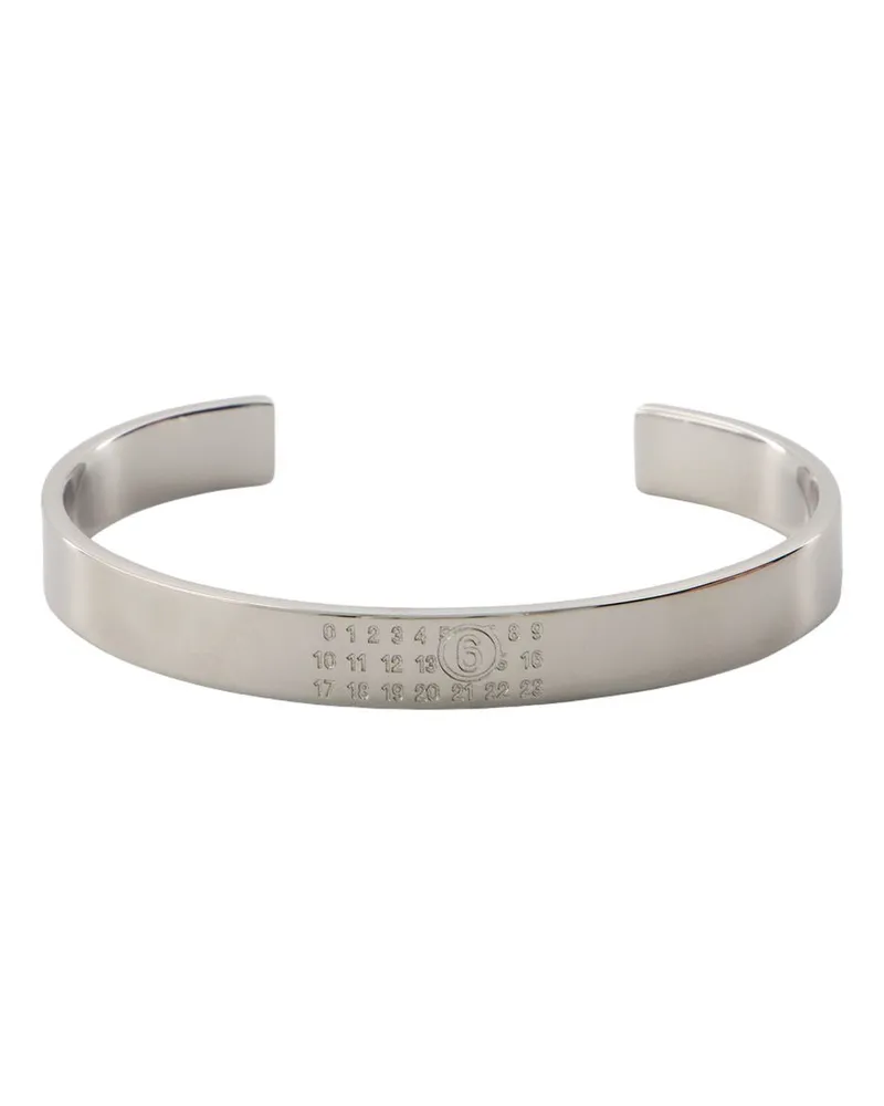 Maison Margiela Manschettenarmband  Metall Silber Silver