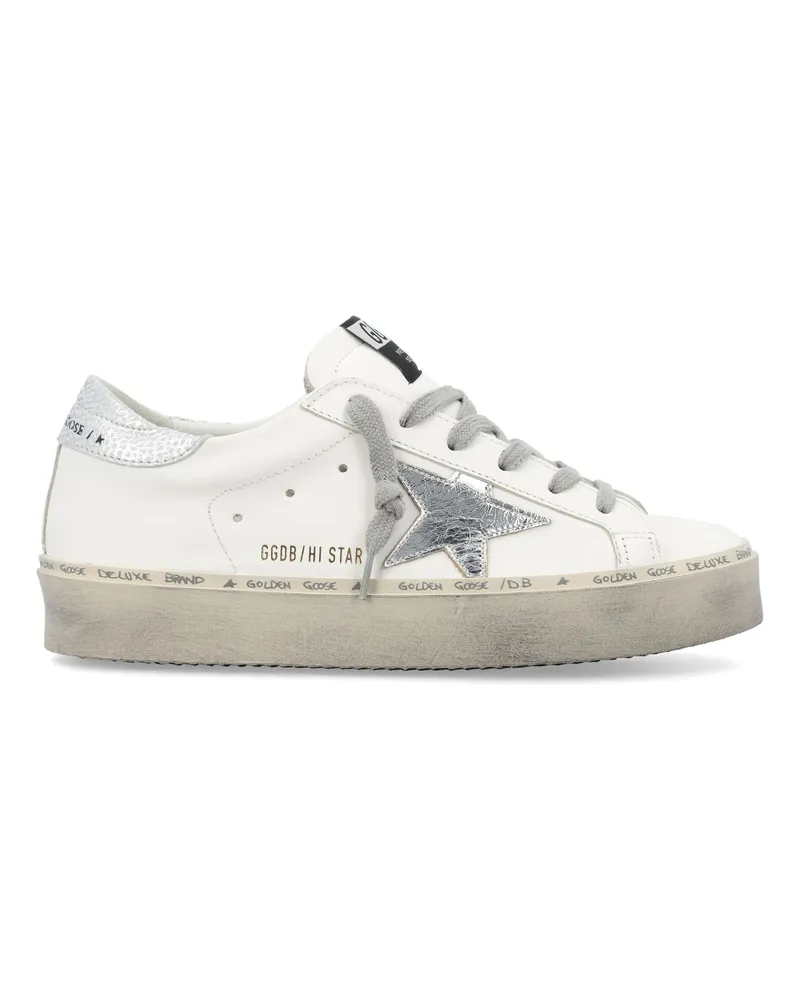 Golden Goose Goldene Gänse -Turnschuhe weiß White