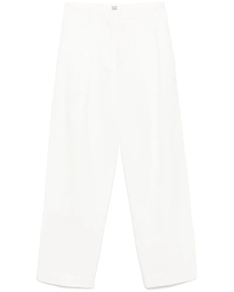 Totême Taschenhose Toteme White