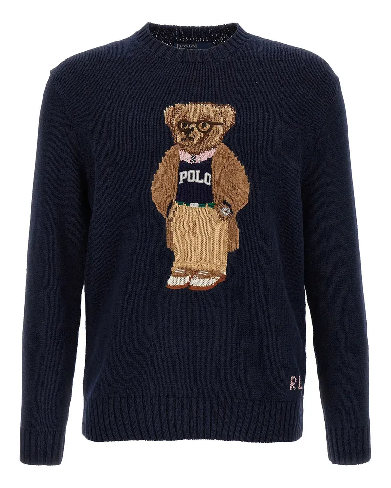 Ralph Lauren Polo Bear' Pullover Blue